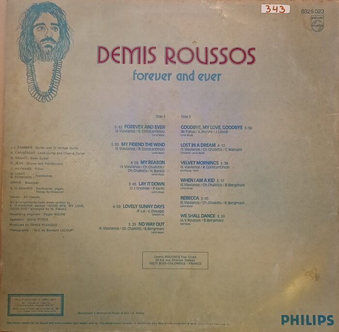 DEMIS ROUSSOS forever and ever - Image 2