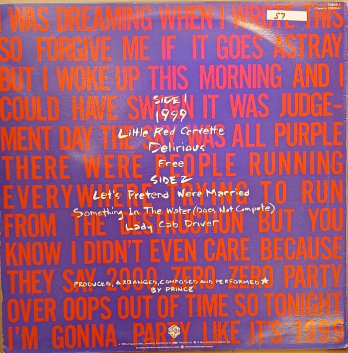 PRINCE 1999 - Image 2