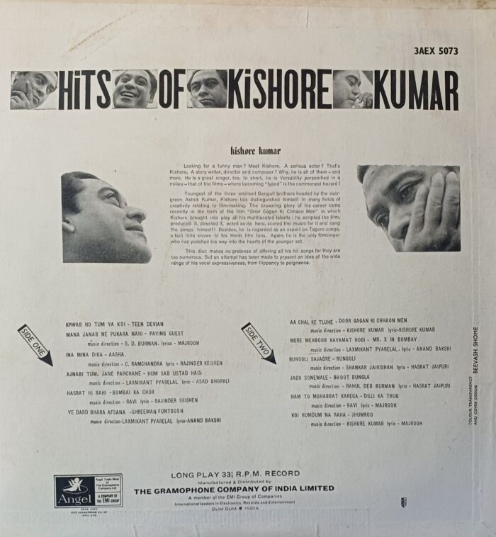 Hits Of Kishore Kumar - Image 2