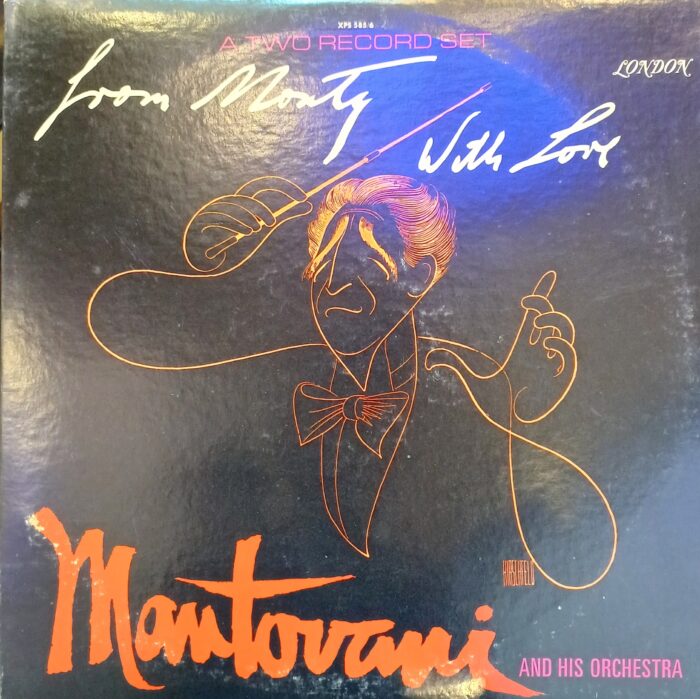 MANTOVANI - FROM MONTY WITH LOVE (2LP SET DISCOGRAPHY)