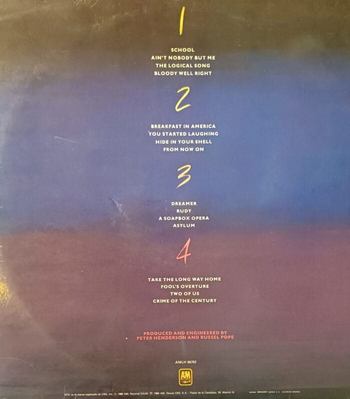 SUPERTRAMP PARIS (2LP SET) - Image 2