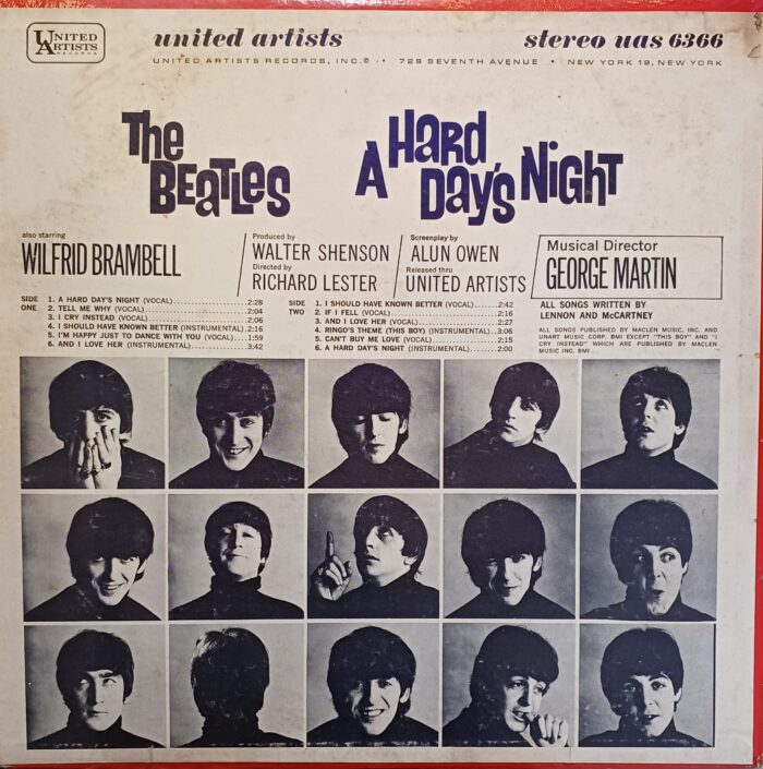 THE BEATLES - A HARD DAY'S NIGHT - Image 2