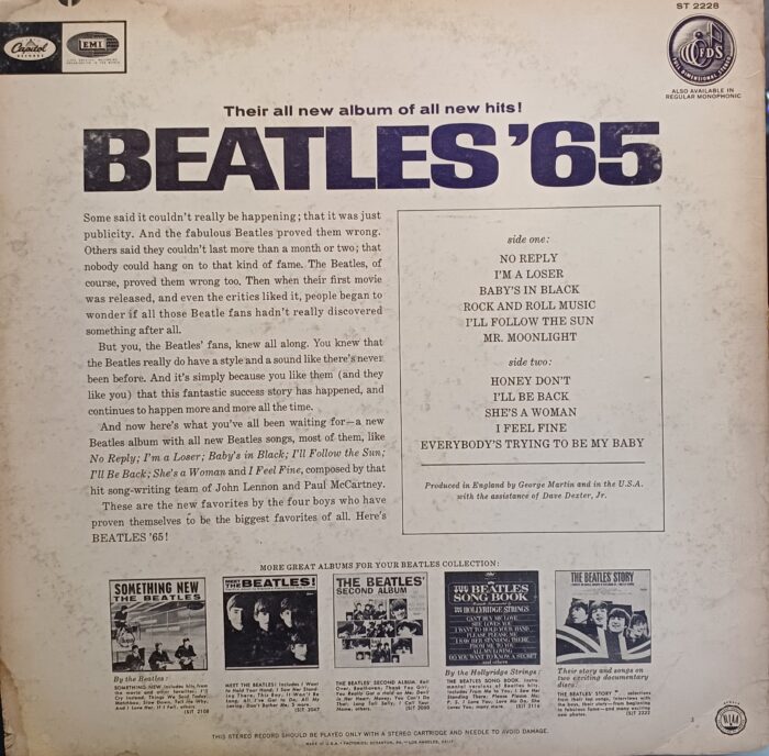BEATLES '65 - Image 2