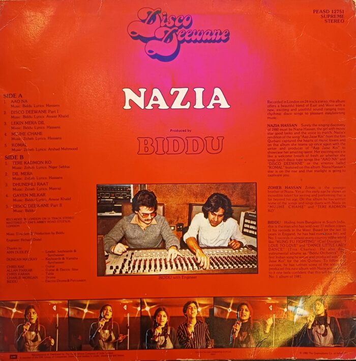 DISCO DEEWANE (Nazia Hussan) - Image 2