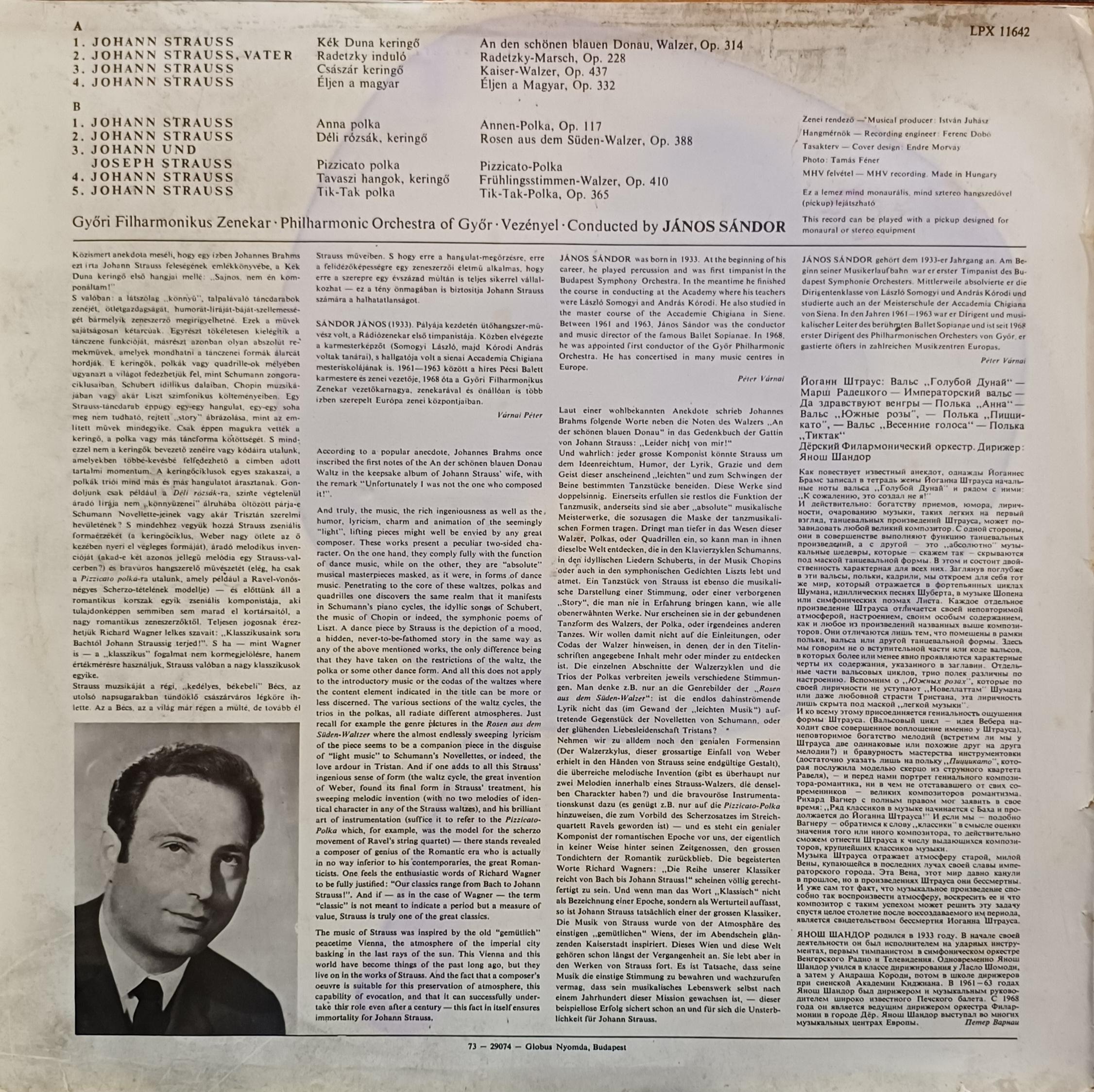 Johann Strauss - Waltzes And Polkas - Image 2