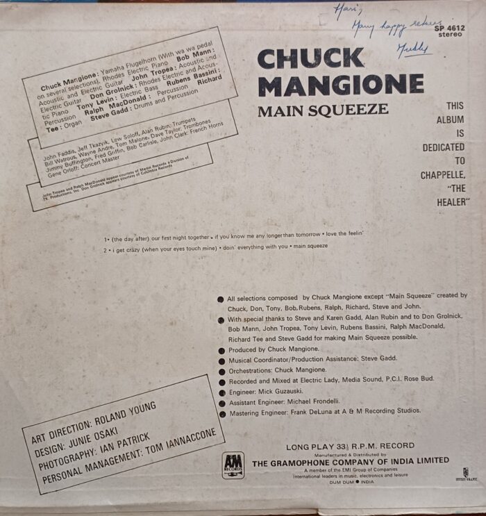 Main Squeeze Chuck Mangione - Image 2