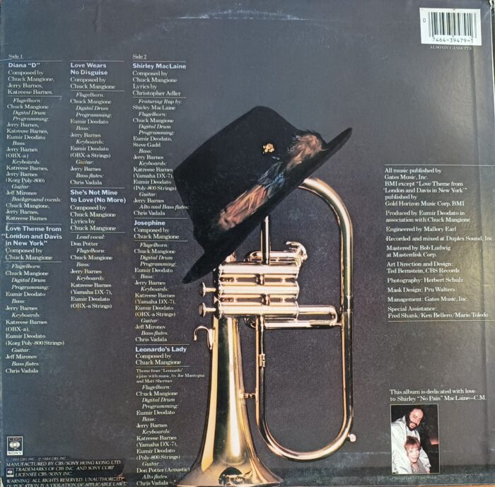 CHUCK MANGIONE DISGUISE - Image 2
