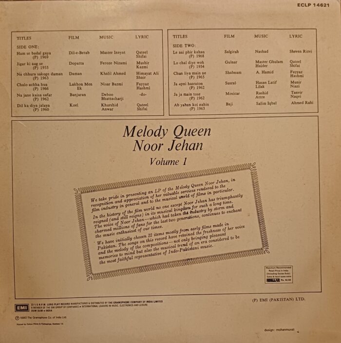 SALIM IQBAL- MELODY QUEEN NOOR JEHAN - Image 2