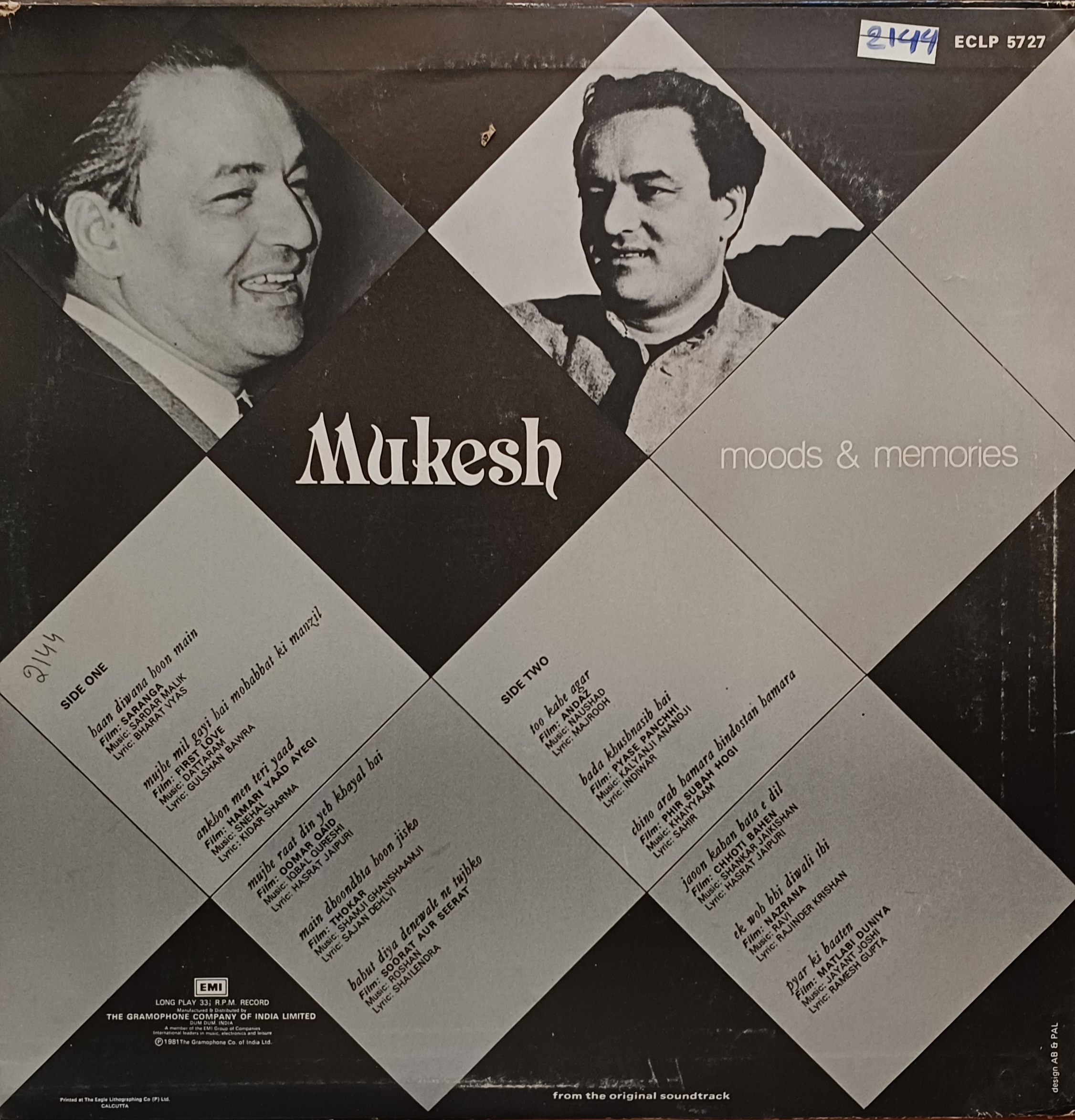 MOODS & MEMORIES : MUKESH - Image 2