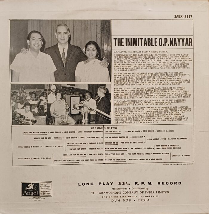 THE INIMITABLE O.P.NAYYAR - Image 2