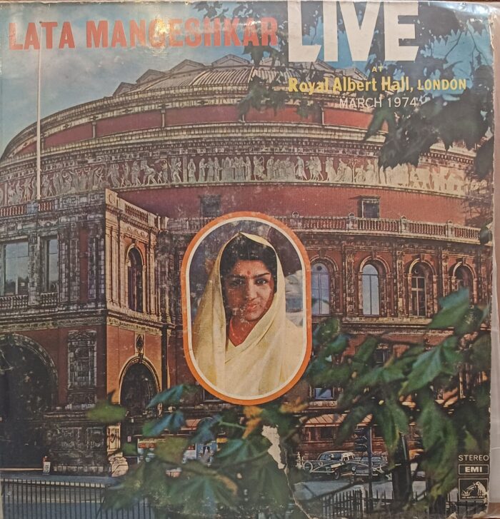 LATA MANGESHKAR - LIVE AT ROYAL ALBERT HALL, LONDON - (2LP SET)
