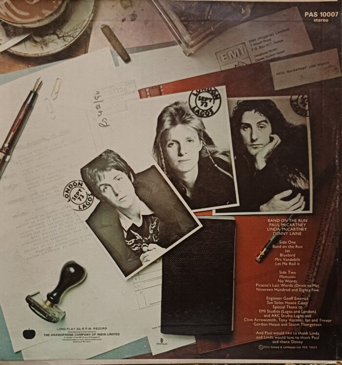 Band On The Run - Vinyl - Image 2