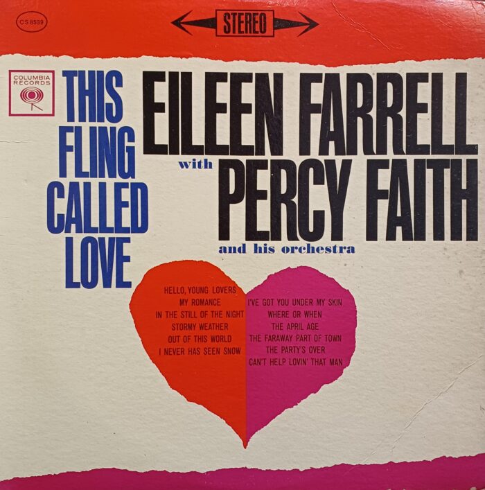 This Fling Called Love Eileen Farrell With Percy Faith And His Orchestra