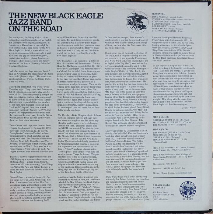 THE NEW BLACK EAGLE JAZZ BAND  ON THE ROAD - Image 2