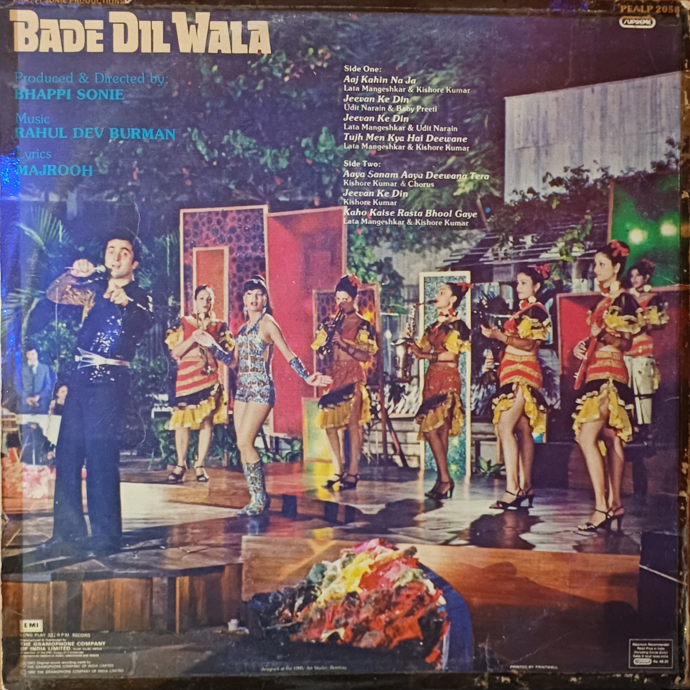 Bade Dilwala - R D Burman - Rishi Kapoor - Vinyl - Image 2