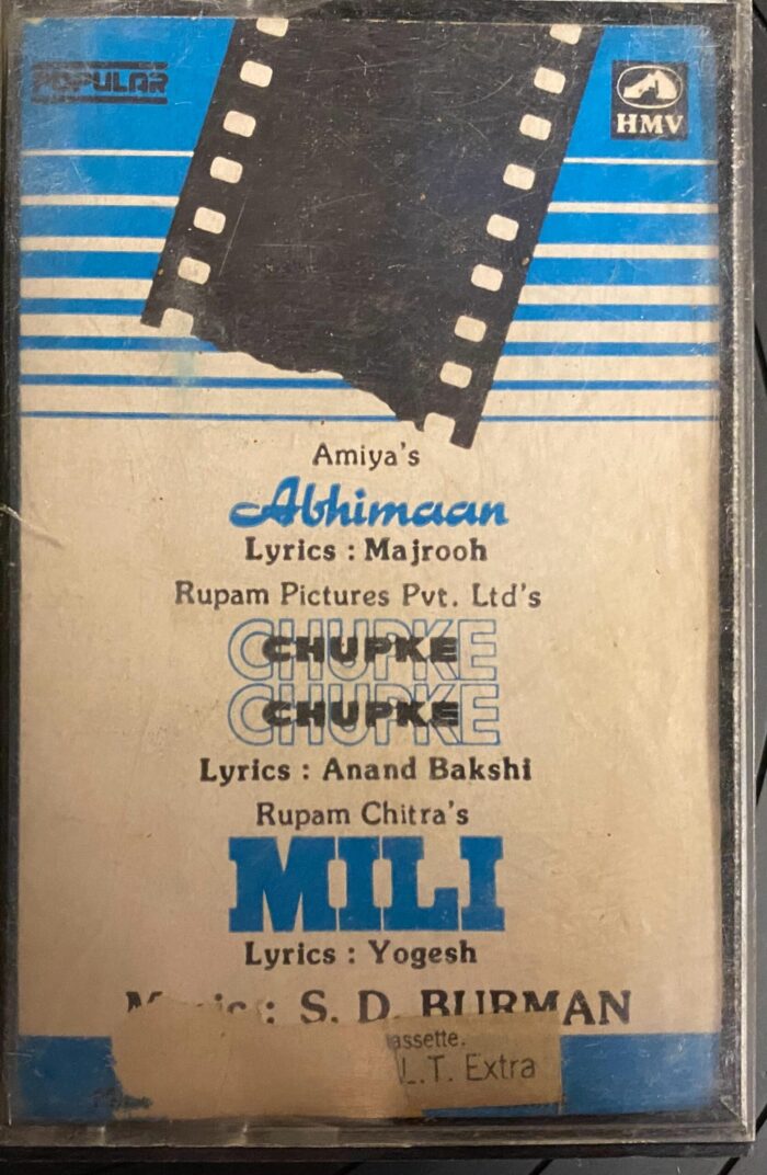ABHIMAAN / CHUPKE CHUPKE / MILI (HINDI) - USED
