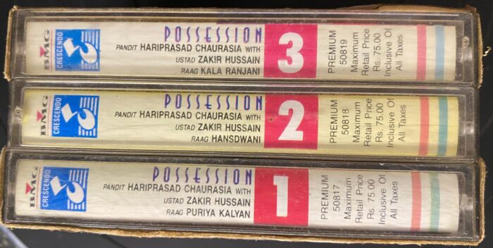 Possession - A Set of 3 Cassettes (Volume 1 , 2 & 3) (INDIAN CLASSICAL) - USED - Image 3