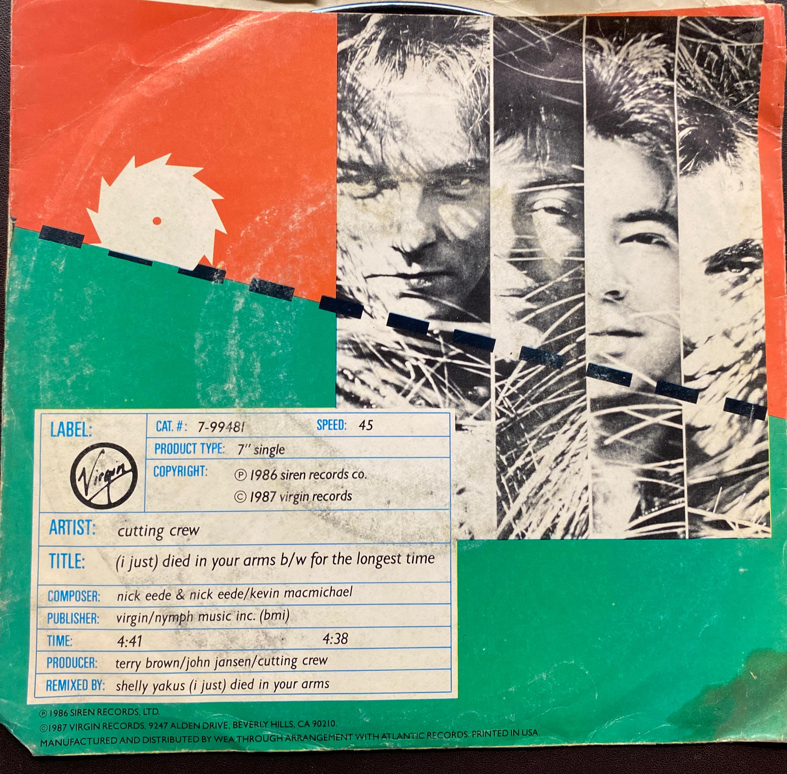 I Just Died - Cutting Crew - Image 2