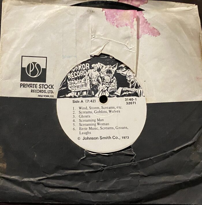 Wind, Storm, Screams, etc. - Horror Record