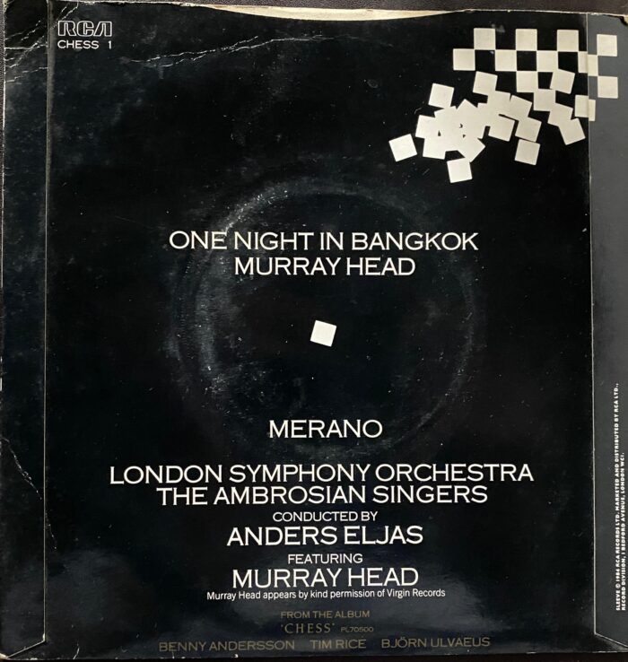 One Night In Bangkok - Murray Head - Image 2
