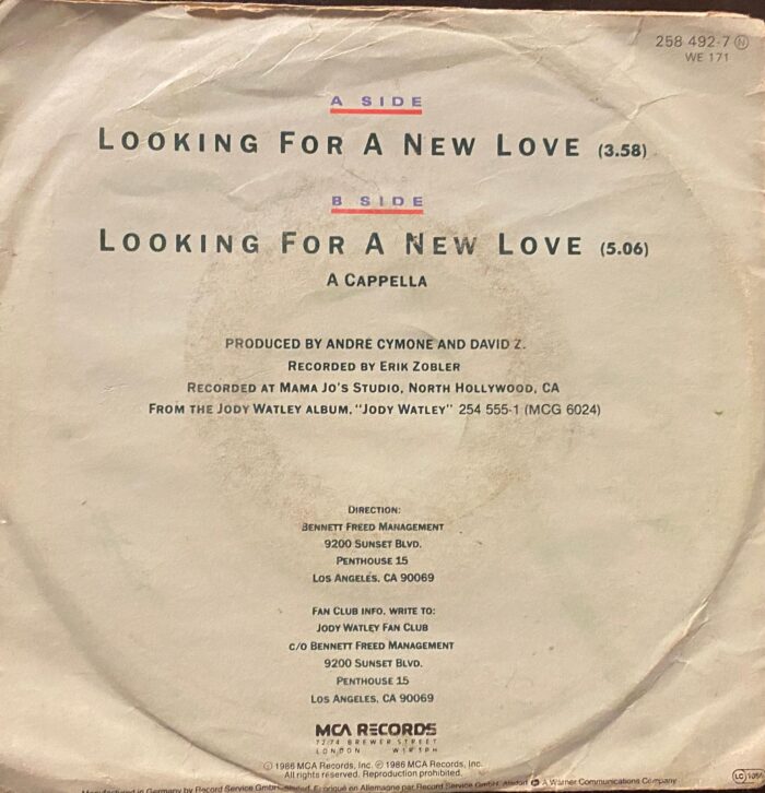 Looking For A New Love - Lady Watley - Image 2