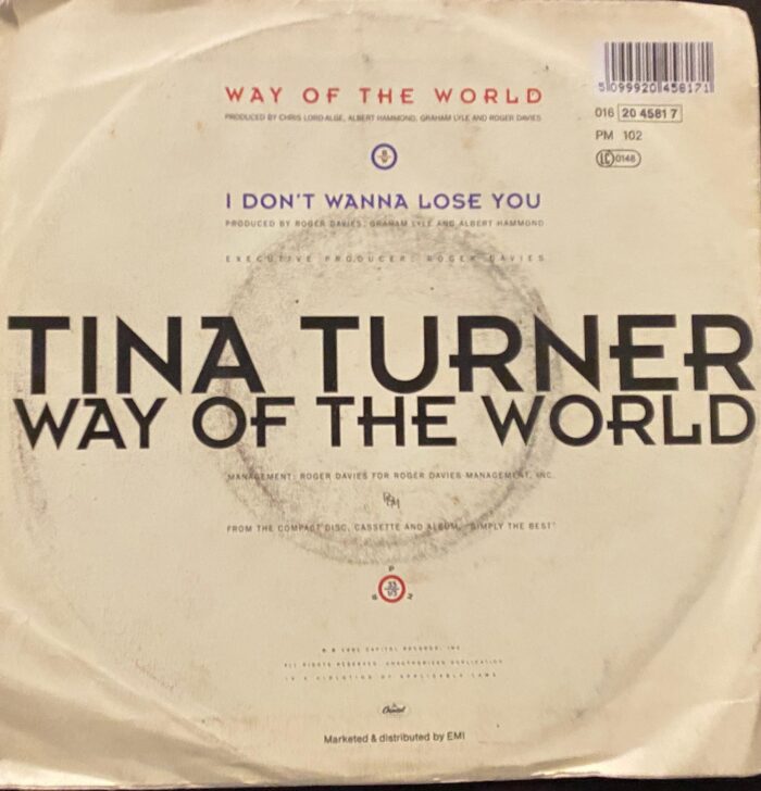 Way Of The World - Tina Turner - Image 2