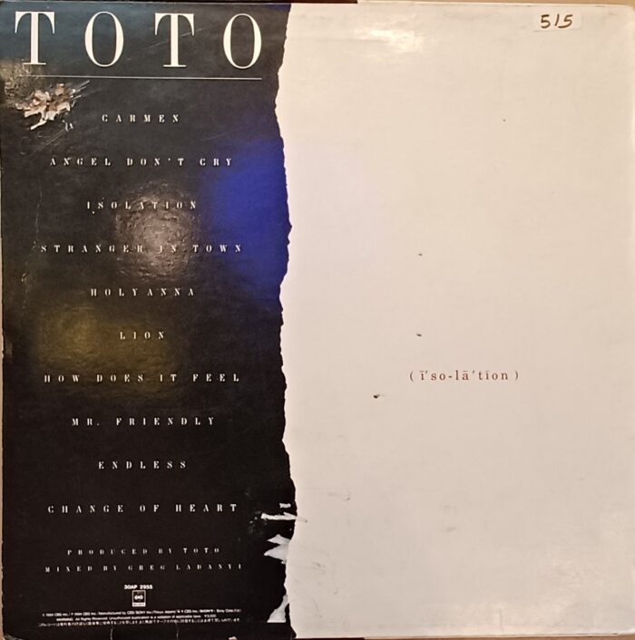 Toto Isolation - Image 2