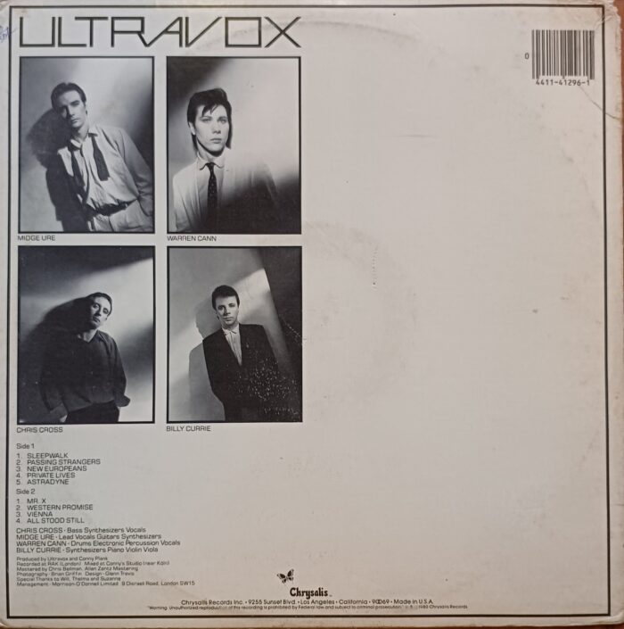 Ultravox Vienna - Image 2