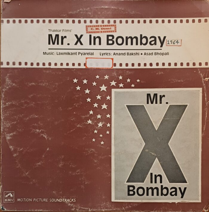 Mr. X In Bombay - (Laxmikant Pyarelal)