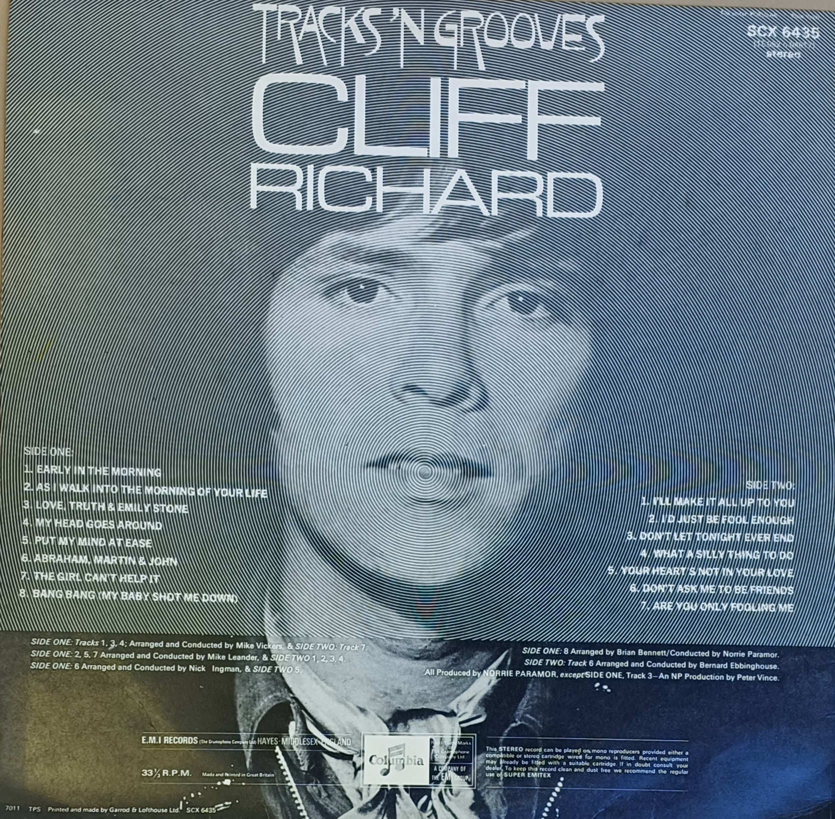 Tracks 'N' Grooves - Cliff Richard - Image 2