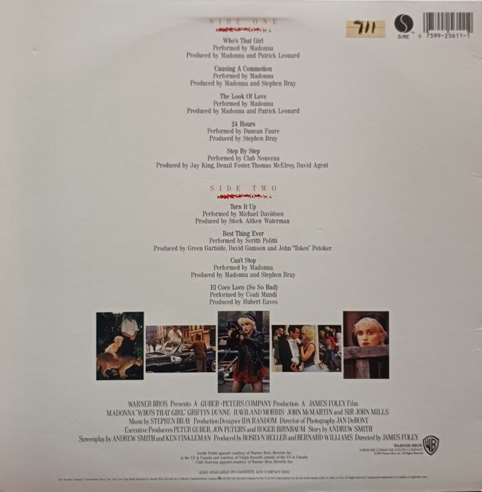 Madonna - Who's That Girl - Image 2
