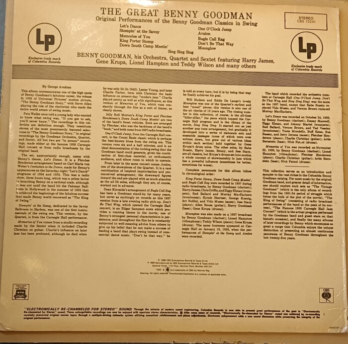 The Great Benny Goodman - Jazz - Image 2
