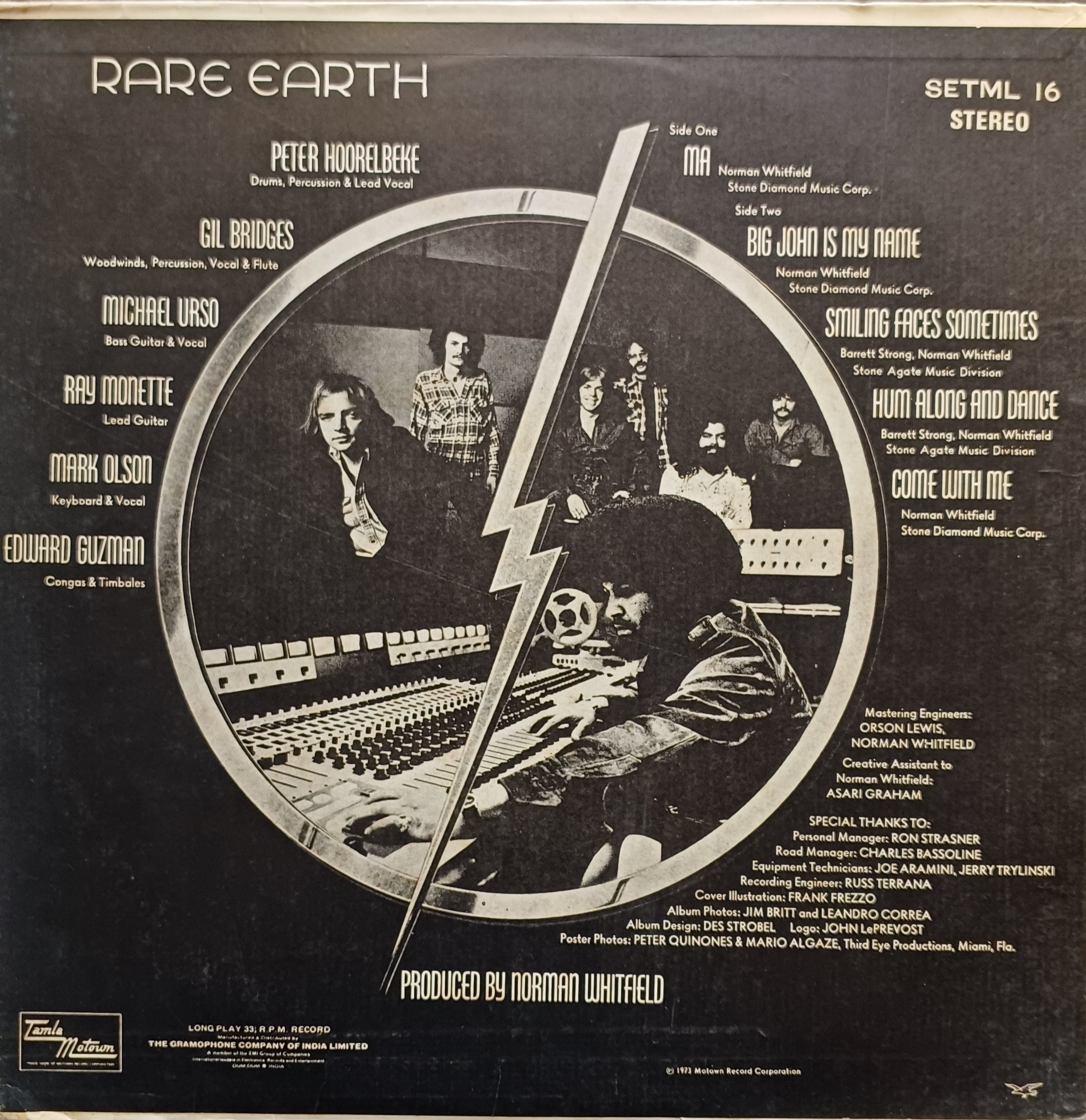 Ma-Rare Earth (1973) LP Record - Image 2