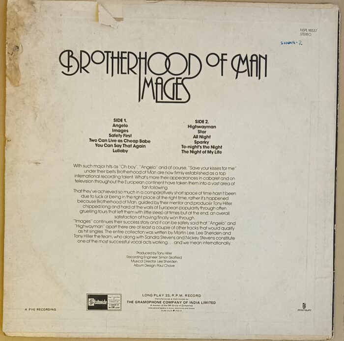 Brotherhood Of Man Images - Image 2
