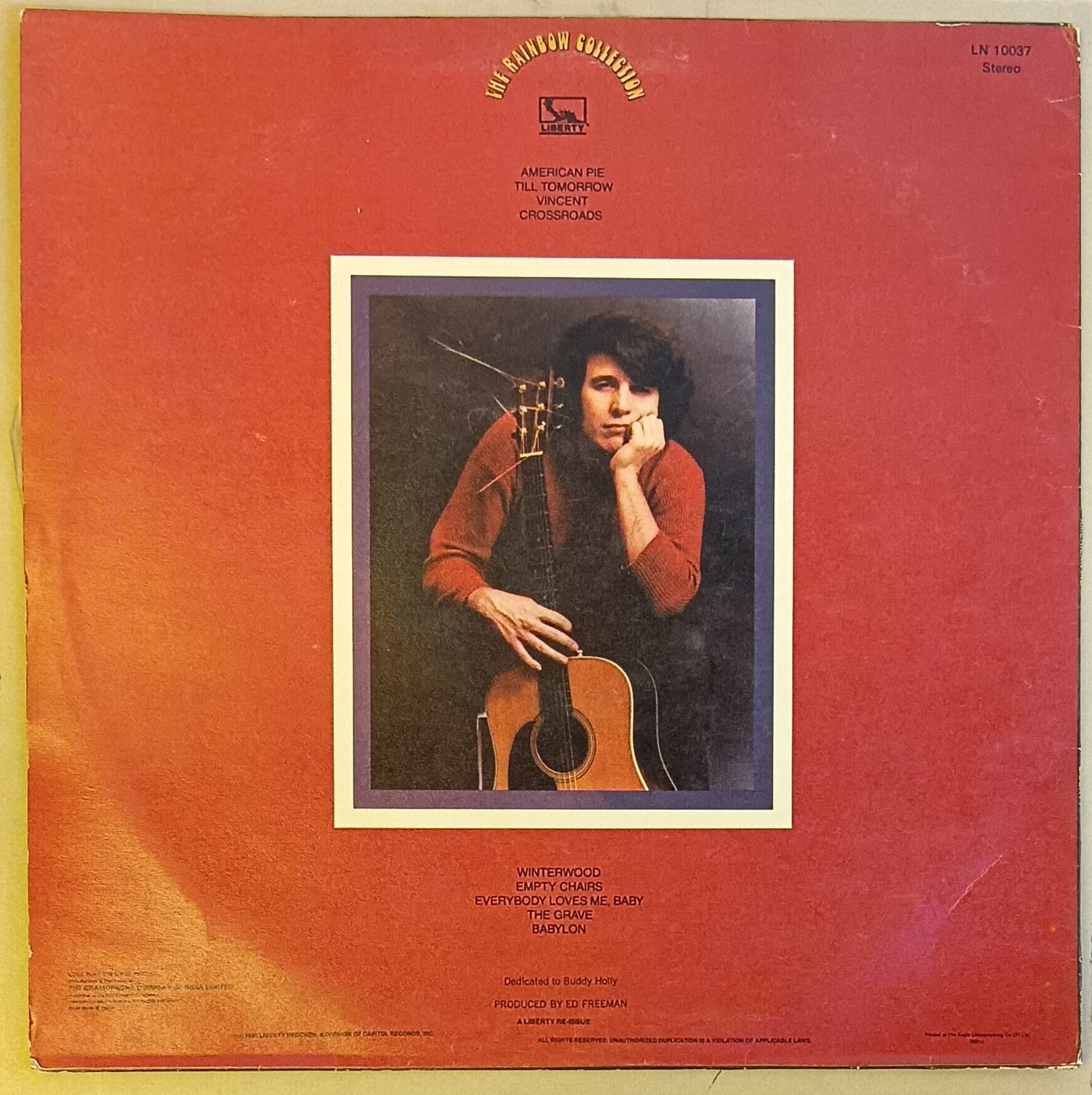 Don Mc Lean "American Pie" - Image 2