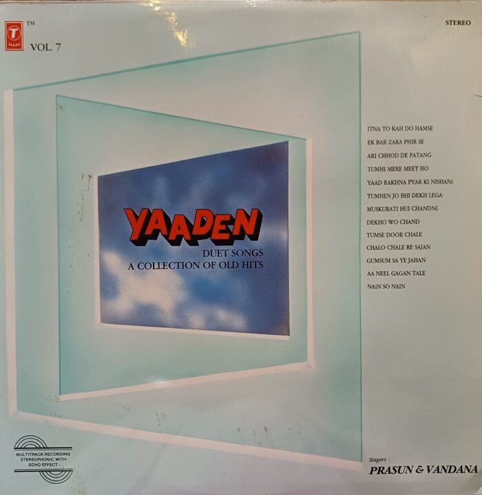 Yaaden - Vol-7 by Vandana & Prasun