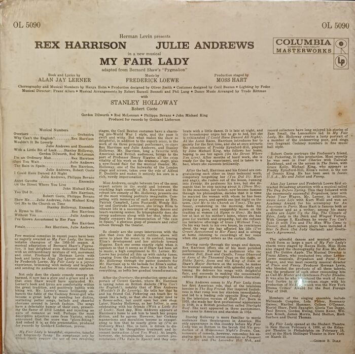 Rex Harrison Julie Andrews - My Fair Lady - Image 2