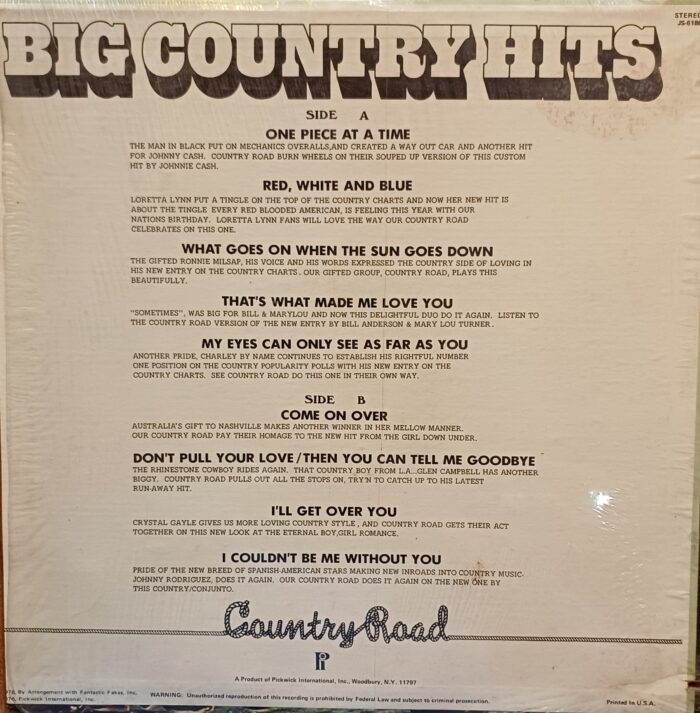 Big Country Hits - Image 2