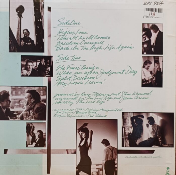 Steve Winwood / Back In The High Life - Image 2