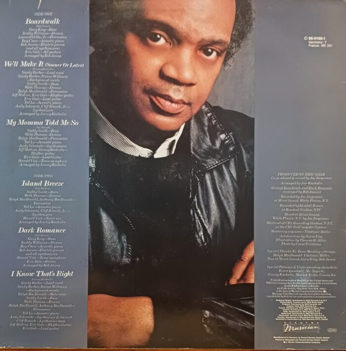 Eric Gale Island Breeze - Jazz - Image 2