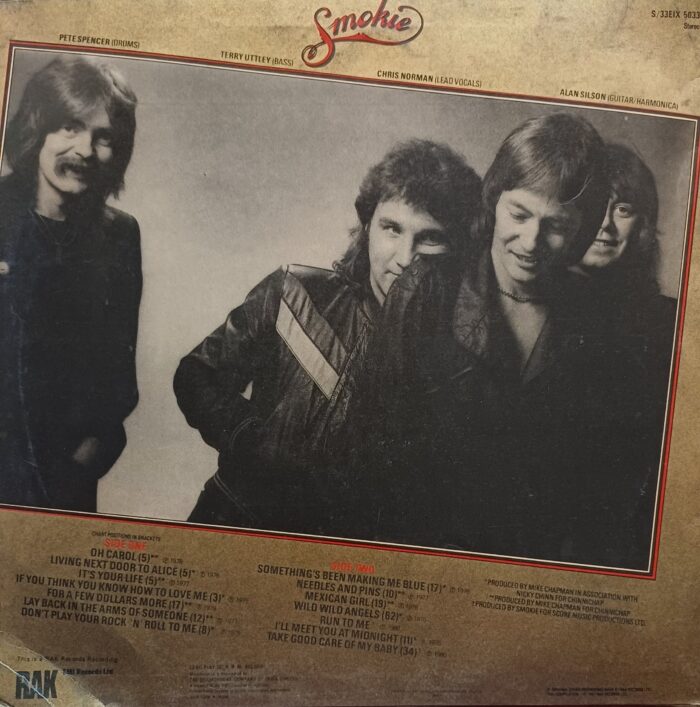 The Very Best Of Smokie - 14 Hit Singles - Image 2