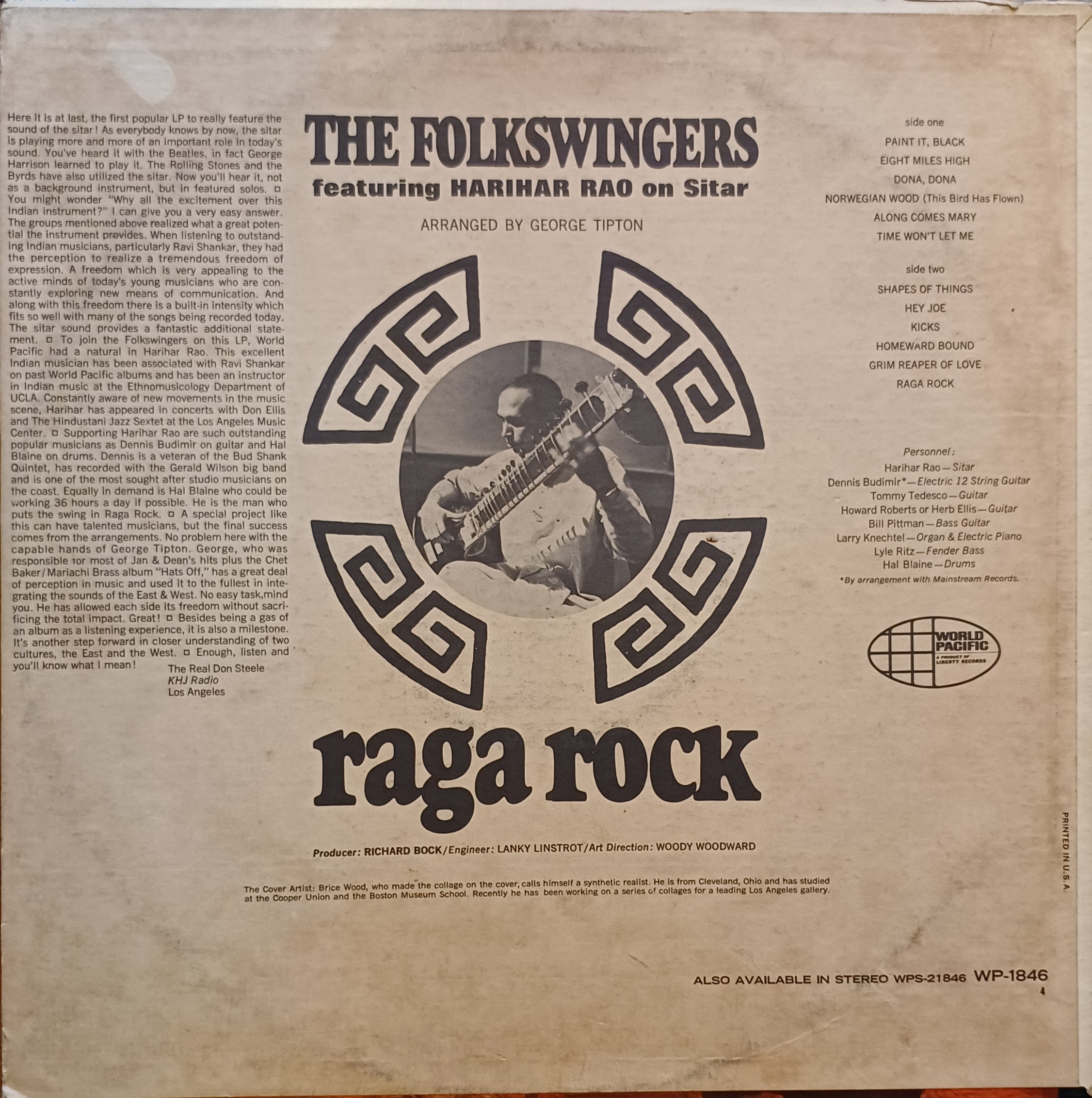 Raga Rock - The Folkswingers - (Hari Har Rao) - Image 2