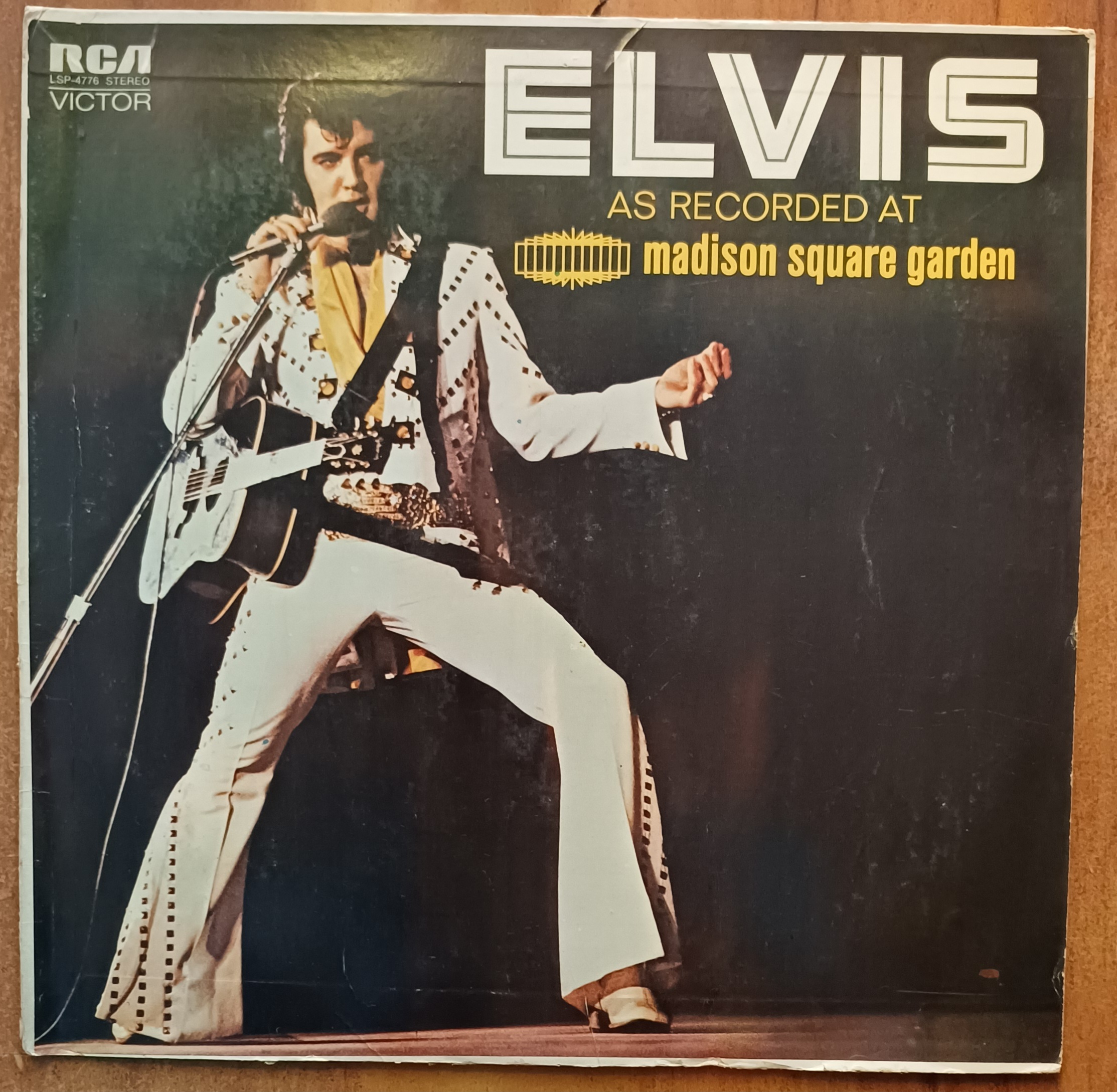 ELVIS AS Recored At Madison Square Garden