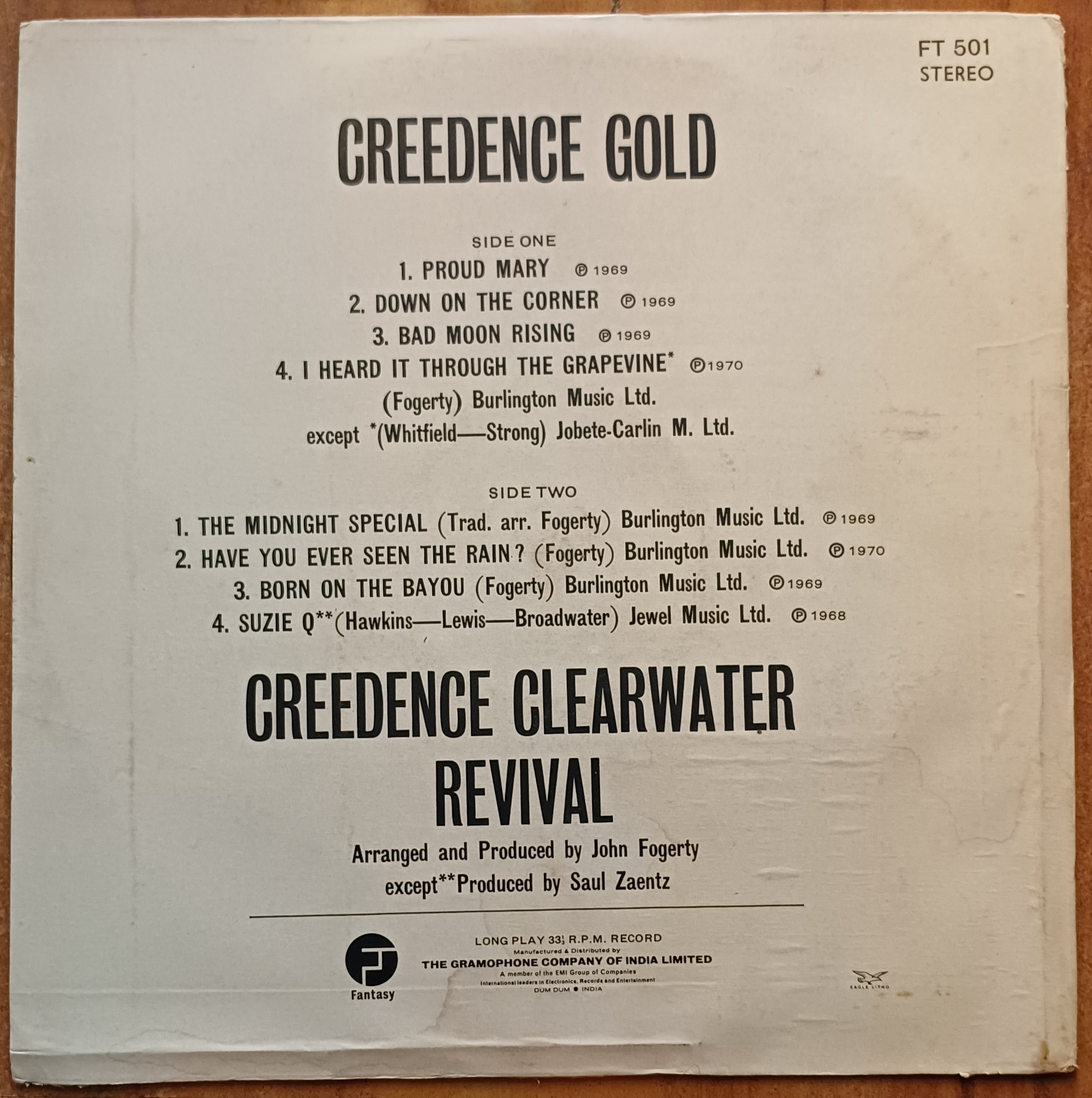 Creedence Gold / Creedence Clearwater Revival - Image 2