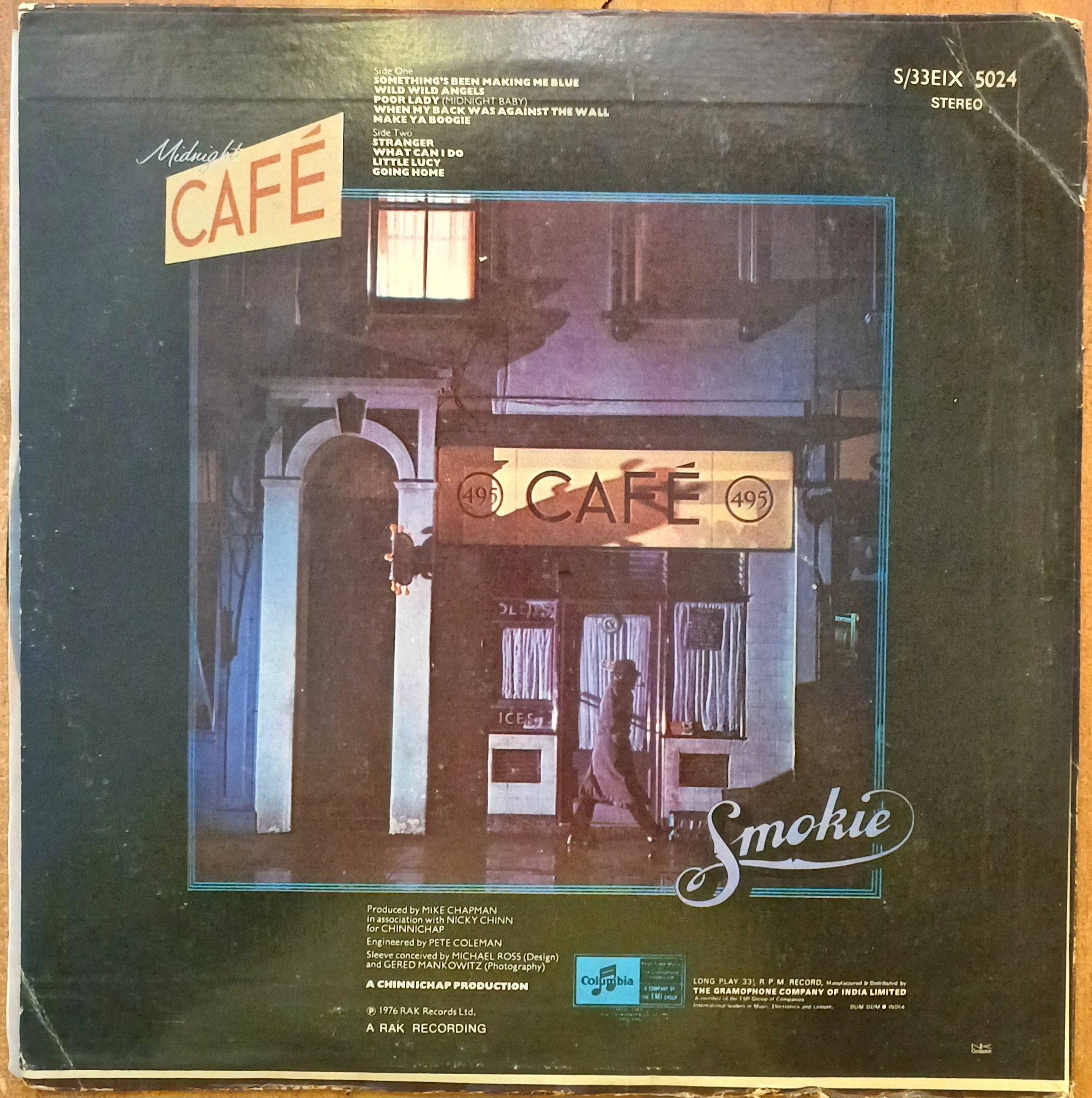 Smokie - Midnight Cafe - Image 2