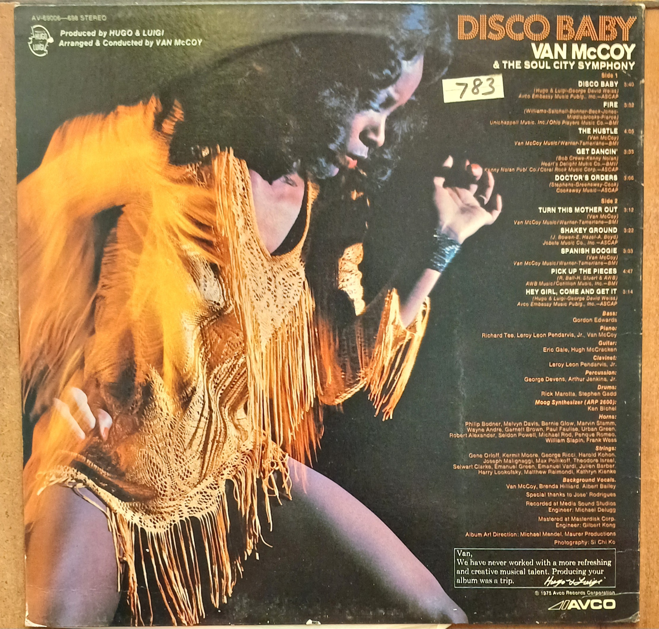 Disco Baby Van McCOY & The Soul City Symphony - Image 2