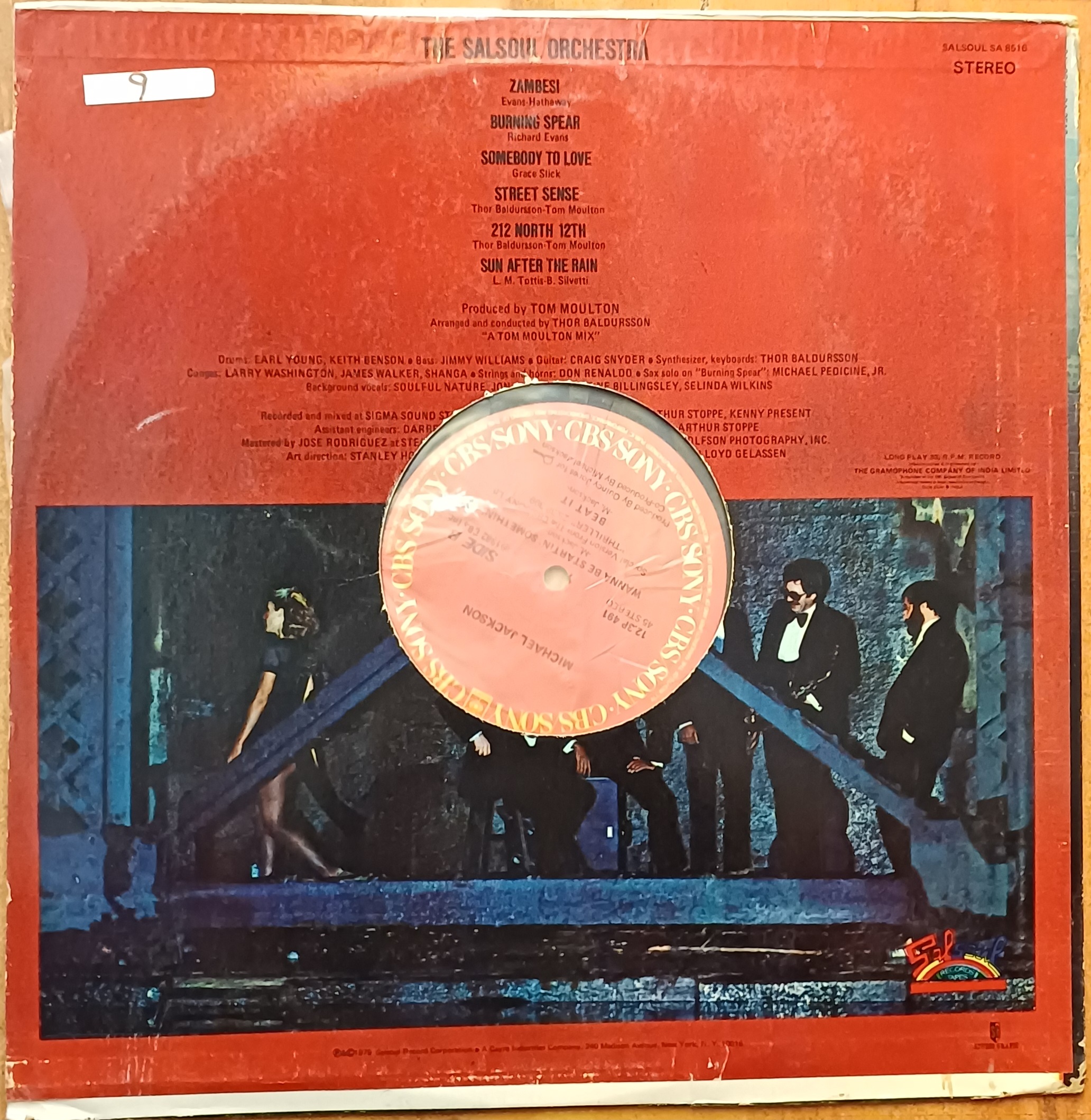 Wanna Be Startin Somethin - The Salsoul Orchestra - (Michael Jackson) - 1982 - Image 2