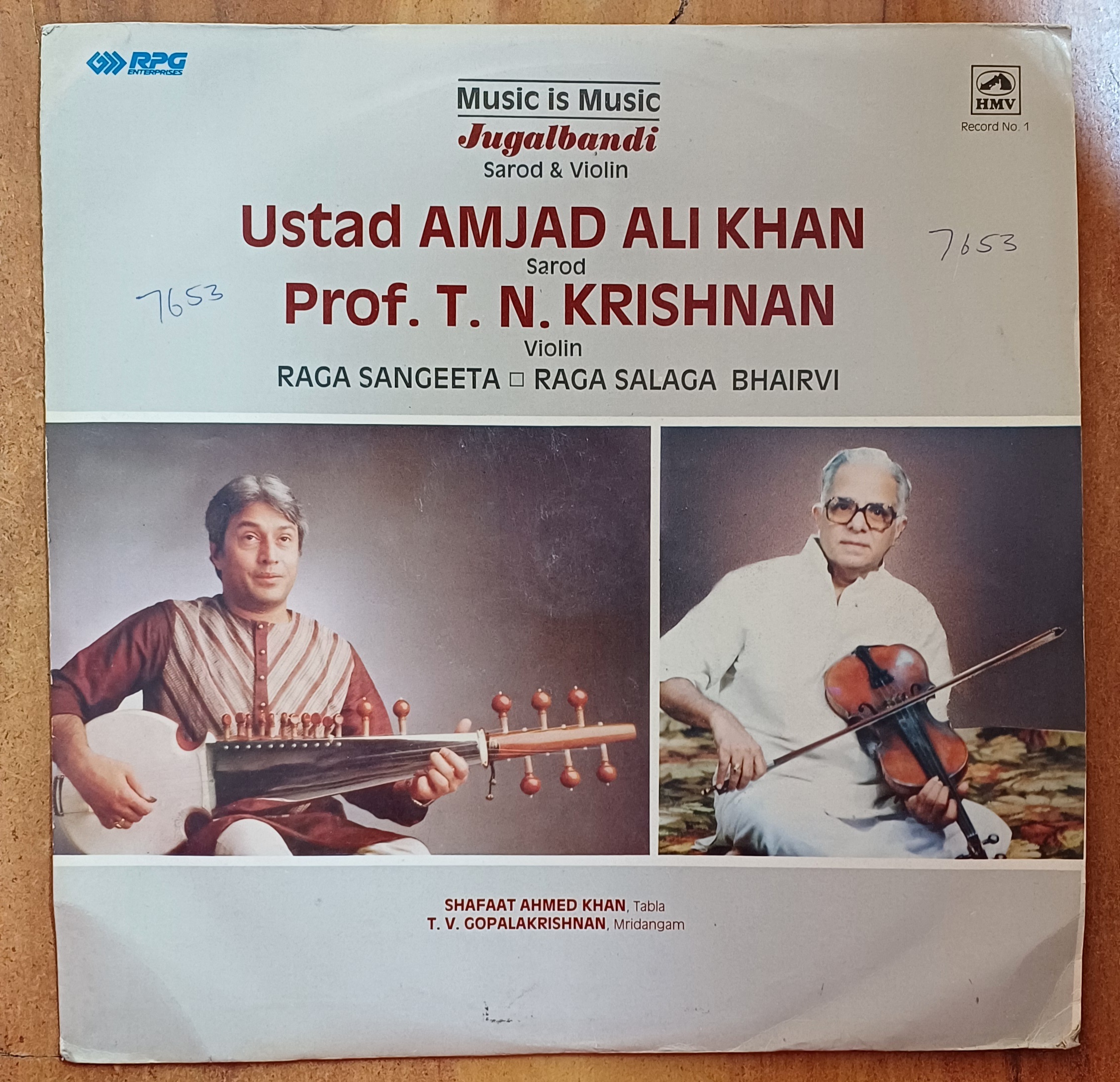 Music Is Music - Ustad Amjad Ali Khan & Prof TN Krishnan - Jugalbandi
