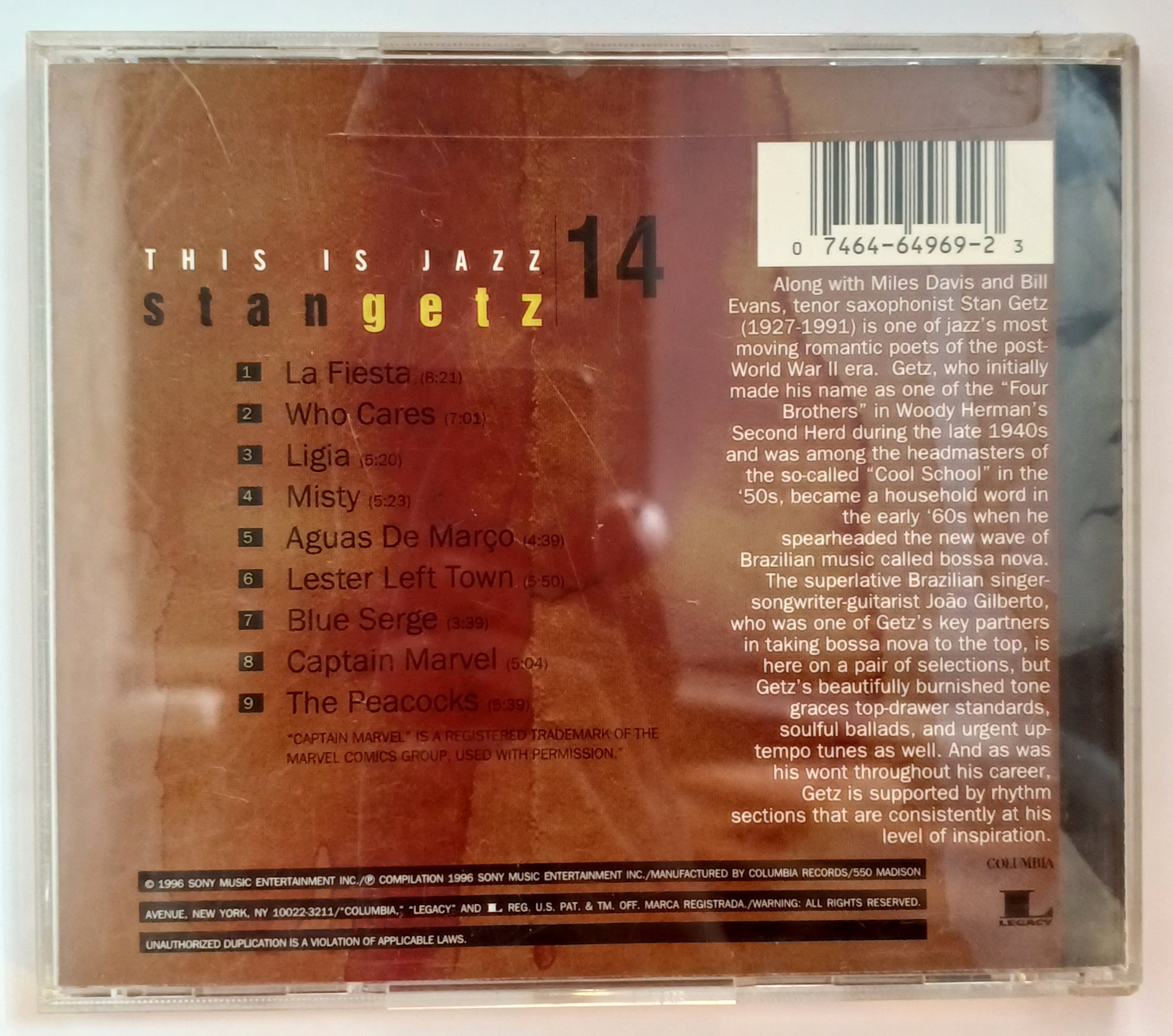 This Is Jazz 14 Stan Getz - (Jazz) - Image 2