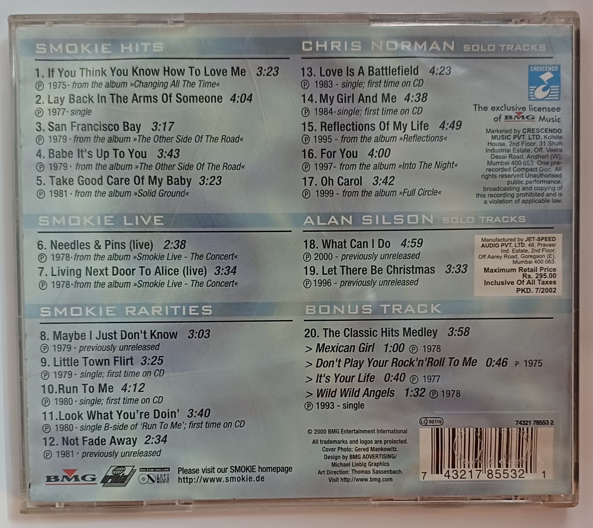 Smokie - The 25th Anniversary Album - Image 2